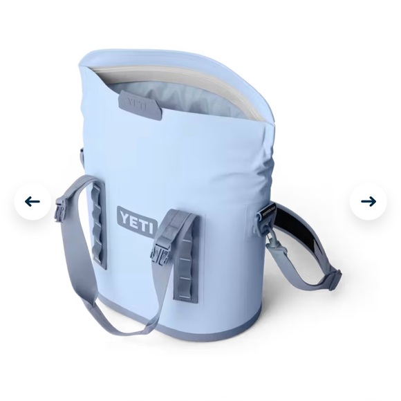 light blue yeti bag Hopper M30 Soft Cooler Charcoal The construction featuring a DryHide Shell YETI Camino 20 Carryall Tote